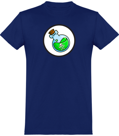 T-shirt de base POISON Reward Token Unisexe | bleu cobalt