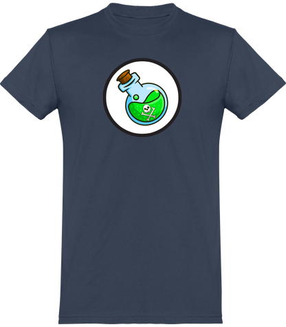 T-shirt de base POISON Reward Token Unisexe | denim