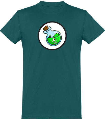 T-shirt de base POISON Reward Token Unisexe | bleu diva