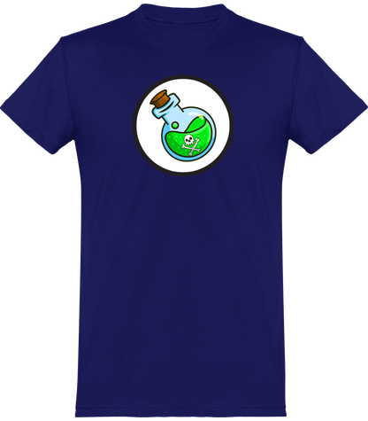 T-shirt de base POISON Reward Token Unisexe | bleu électrique