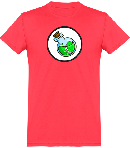 T-shirt de base POISON Reward Token Unisexe | fuchsia
