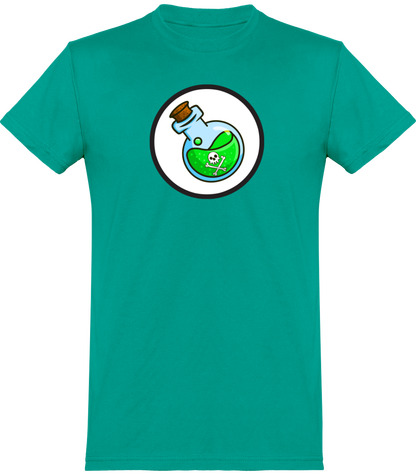 T-shirt de base POISON Reward Token Unisexe | turquoise véritable