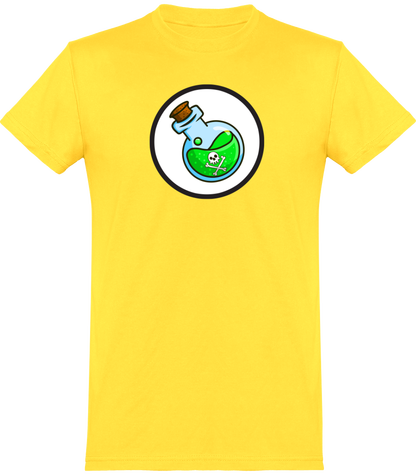 T-shirt de base POISON Reward Token Unisexe | jaune solaire