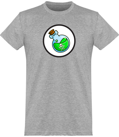 T-shirt de base POISON Reward Token Unisexe | gris sport