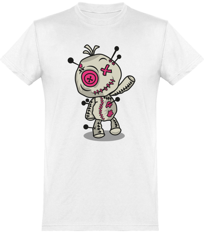 T-shirt de base Voodoo Token Mascotte graphic Unisexe | blanc