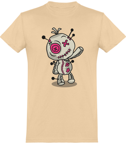 T-shirt de base Voodoo Token Mascotte graphic Unisexe | sand
