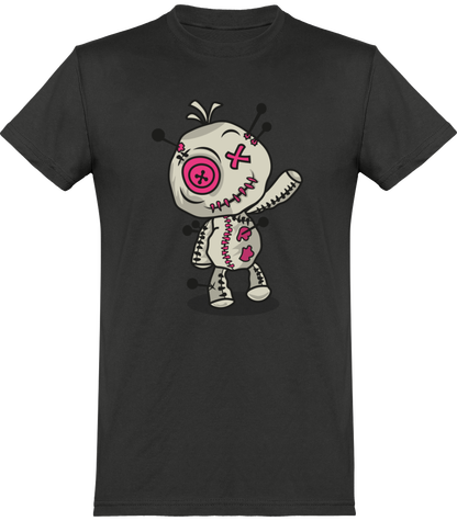T-shirt de base Voodoo Token Mascotte graphic Unisexe | gris foncé