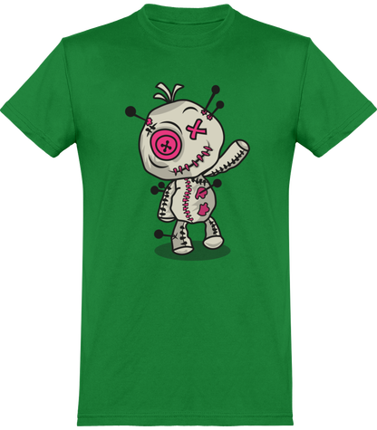 T-shirt de base Voodoo Token Mascotte graphic Unisexe | vert Kelly