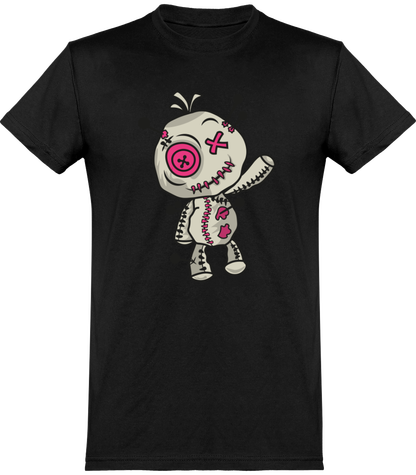 T-shirt de base Voodoo Token Mascotte graphic Unisexe | vert bouteille