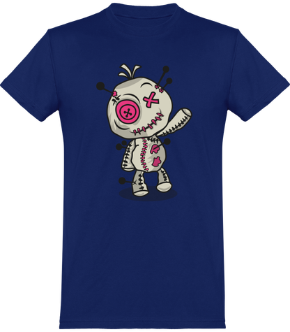 T-shirt de base Voodoo Token Mascotte graphic Unisexe | bleu cobalt