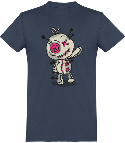 T-shirt de base Voodoo Token Mascotte graphic Unisexe | denim