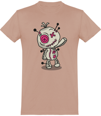 T-shirt de base Voodoo Token Mascotte graphic Unisexe | rose