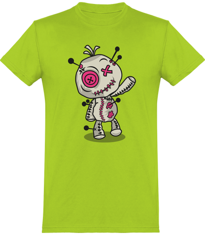 T-shirt de base Voodoo Token Mascotte graphic Unisexe | vert orchidée
