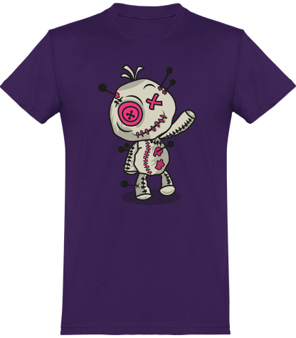 T-shirt de base Voodoo Token Mascotte graphic Unisexe | violet