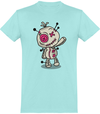 T-shirt de base Voodoo Token Mascotte graphic Unisexe | turquoise