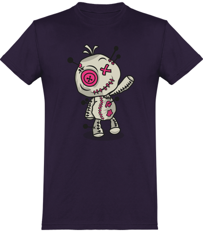 T-shirt de base Voodoo Token Mascotte graphic Unisexe | violet urbain