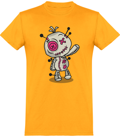 T-shirt de base Voodoo Token Mascotte graphic Unisexe | doré