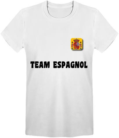 T-shirt TEAM ESPAGNOL