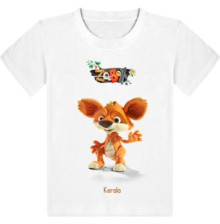 T-shirt enfant Kerala la Kangourou – Édition Officielle Zoobox