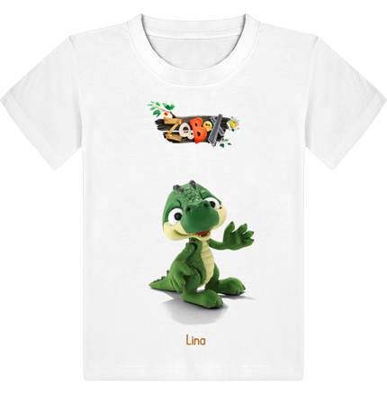 T-shirt enfant Lina la Crocodile – Édition Officielle Zoobox