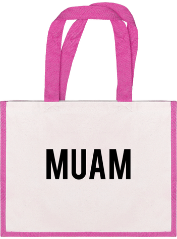 Sac Cabas en toile de Jute Large MuAM