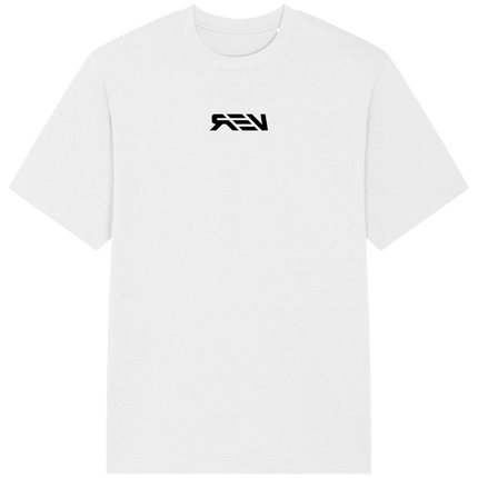 REV t-shirt Logo (White)