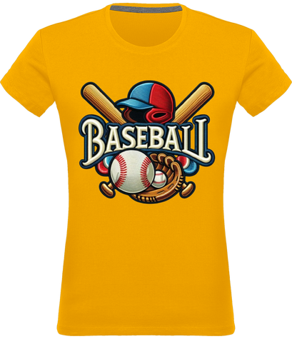 All-Star Diamond Spirit : L'essentiel du baseball classique / T-shirt Femme 180g