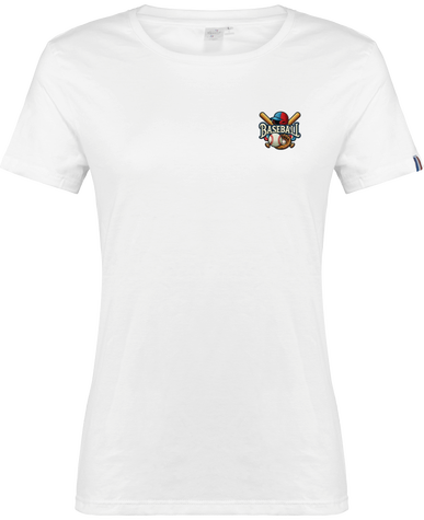All-Star Diamond Spirit : L'essentiel du baseball classique /  T-shirt Bio Origine FRANCE femme