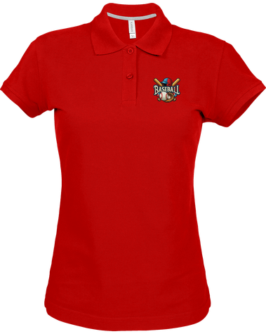 All-Star Diamond Spirit : L'essentiel du baseball classique / Polo Femme 220g REDASK