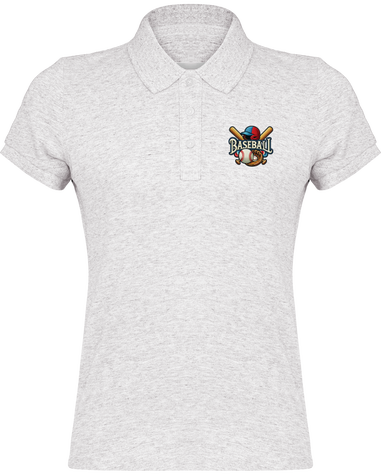 All-Star Diamond Spirit : L'essentiel du baseball classique / Polo vintage manches courtes femme