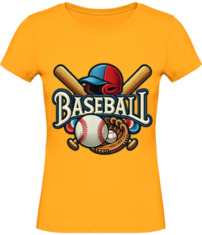 All-Star Diamond Spirit : L'essentiel du baseball classique / Tee Shirt Originale Col rond Femme 140
