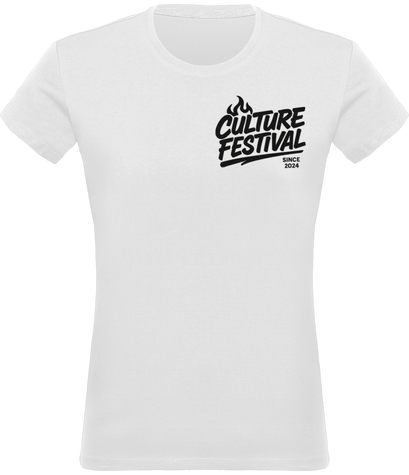 T-Shirt Culture festival Femme