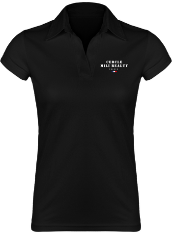 Polo foncé femme