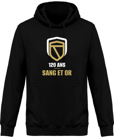 Sweat Homme Édition Spéciale Sang et Or - Logo Écusson Stylisé