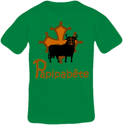 T-shirt Papipacon Enfant Censuré