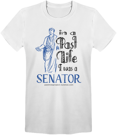 men t-shirt pastlivesproject senator light color (en)
