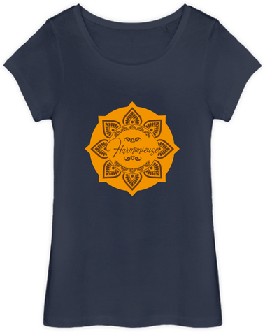 T-SHIRT FEMME STELLA LOVES SERIE MANDALA « HARMONIEUSE »