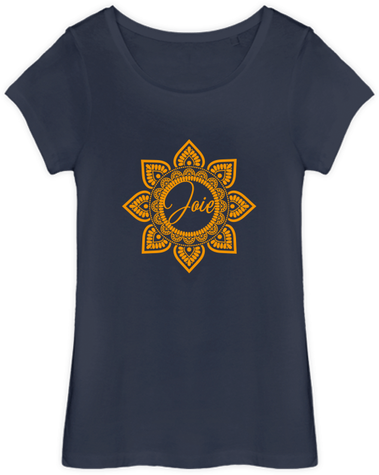 T-SHIRT FEMME STELLA LOVES SERIE MANDALA « JOIE »
