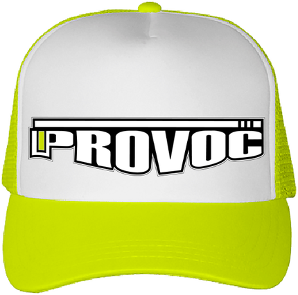 CASQUETTE JAUNE FLUO PROVOC