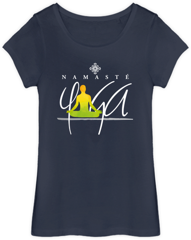 T-SHIRT FEMME STANLEY & STELLA - SERIE YOGA « NAMASTE »