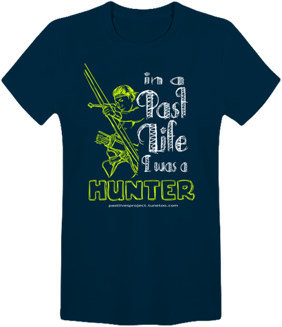 men t-shirt pastlivesproject hunter dark color (en)