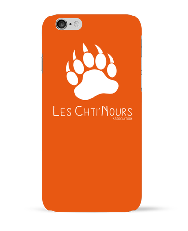 Coque 3D Iphone 6 Les Chti'Nours Orange