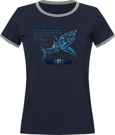 SharkLover Tee - Femme
