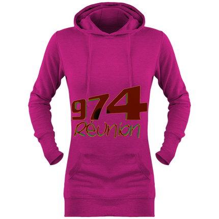 Sweat Long à Capuche Femme