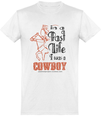 men t-shirt pastlivesproject cowboy light color (en)