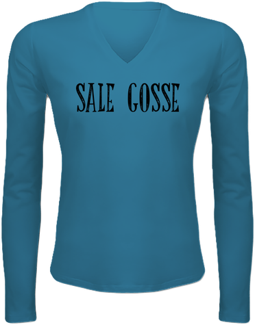 Sweat Col V Femme 