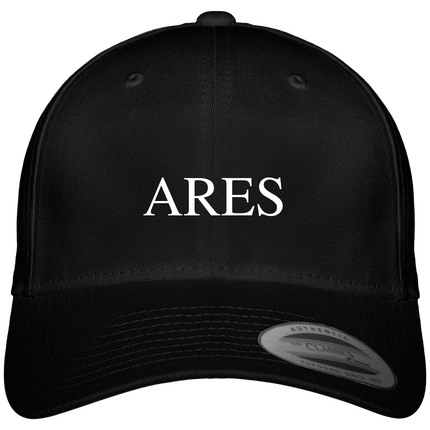 Casquette Noir FlexFit brodée.