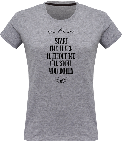 T-Shirt Femme Col V 