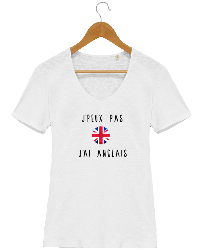 Je N Ai Pas Le Choix En Anglais T-shirt Femme Col V Stella Chooses J'peux pas j'ai anglais - Les