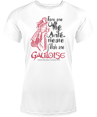 t-shirt femme pastlivesproject gauloise couleur claire (fr)